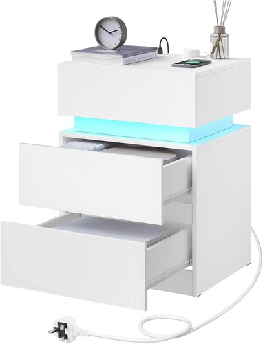 Drawer bedside table cabinet - 2,