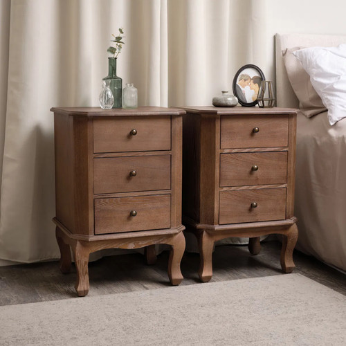 Pair dark wood - 2,