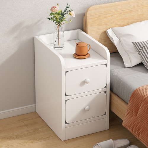Narrow slim bedside table 2 - bedside,
