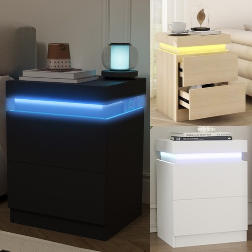 Led bedside table - led,