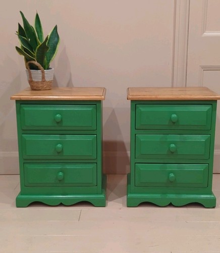 Pair upcycled green - of,