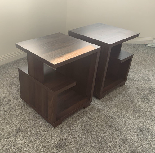 Set dark wood - 2,