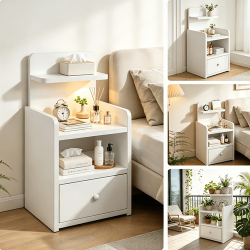 Bedside table drawer - bedside, cabinet