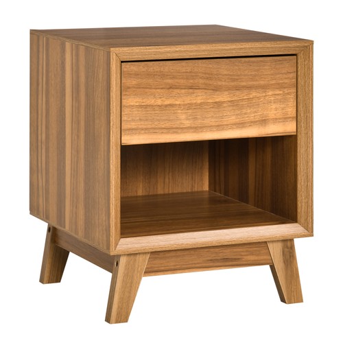 Homcom bedside table - homcom, storage