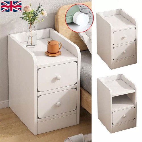 Small slim bedside table - bedside,