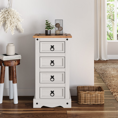 Corona bedside table cabinet - bedside,