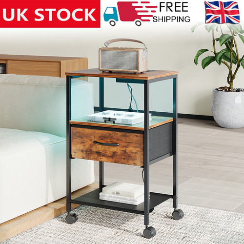 Drawer bedside table cabinet - bedside,