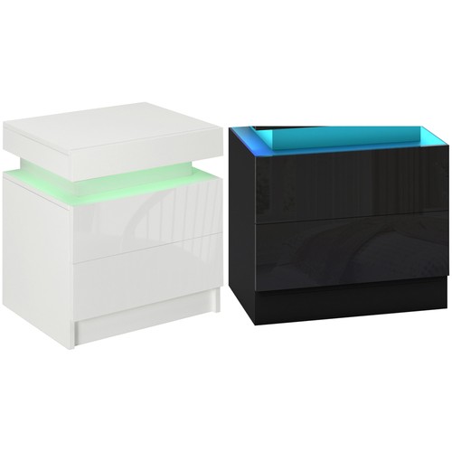 Homcom bedside table high - homcom,