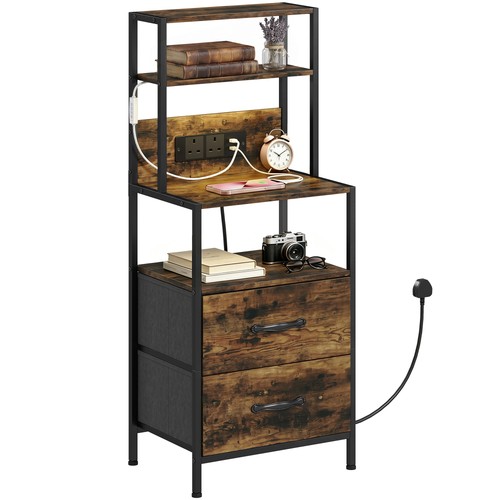 Homcom bedside table with - homcom,