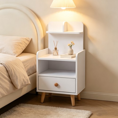 Bedside table drawer cabinet - bedside,