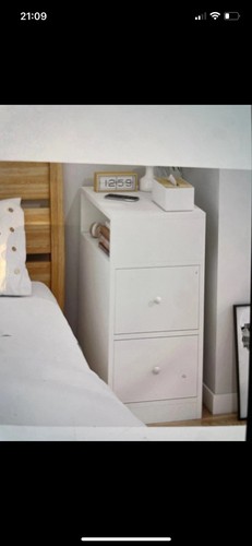Bedside table with draw - table, and