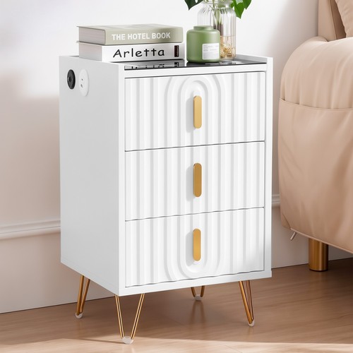 Modern led bedside - table, with