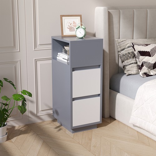 Slim narrow cabinet bedside - slim,