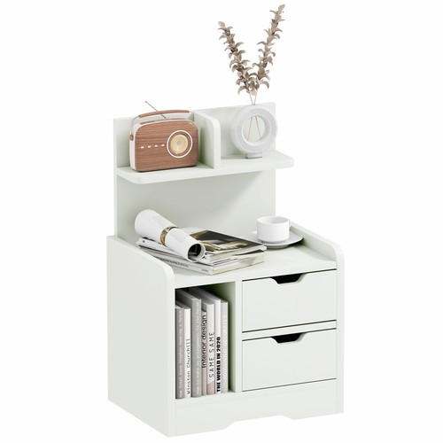 Homcom bedside table with - homcom,