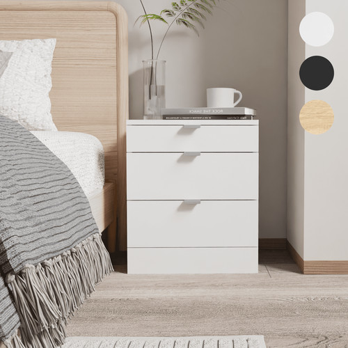 Modern drawers bedside table - modern, 3