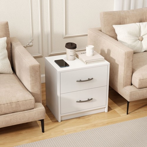 Side table drawer nightstand - side,