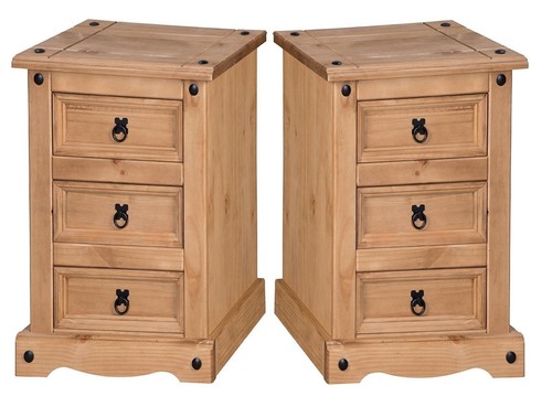 Corona bedside cabinet narrow - bedside,