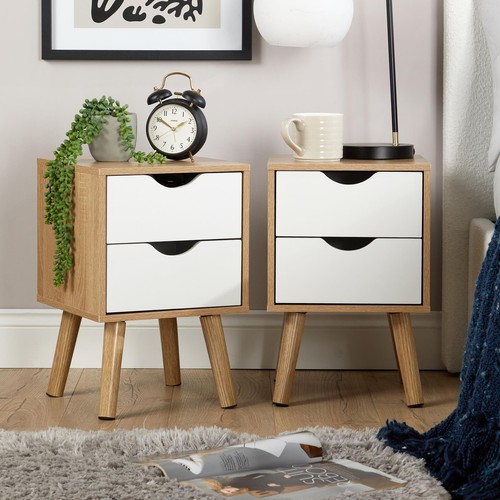 Pair bedside cabinets - pair,
