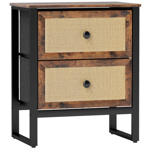 Homcom bedside table - bedside, 2