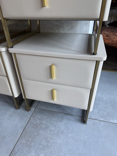 Drawer white gold - white, &