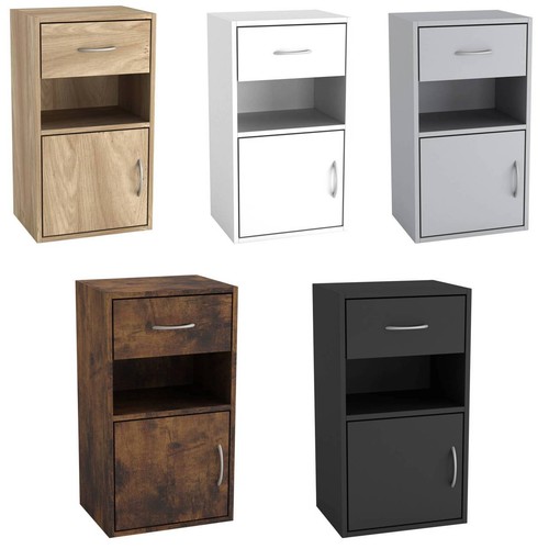 Wooden bedside table - bedside,