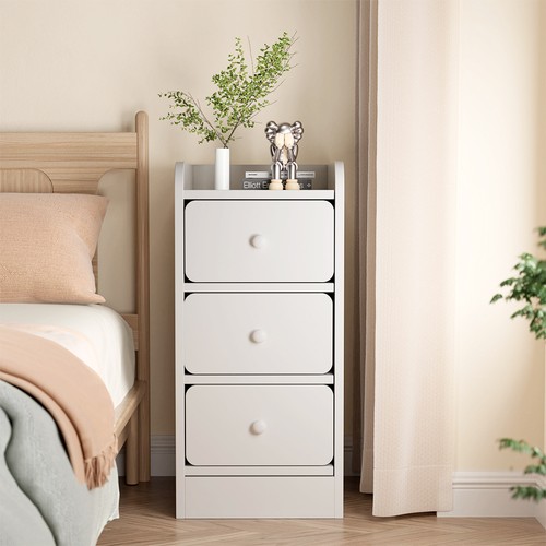 Wooden bedroom bedside cabinet - bedroom,